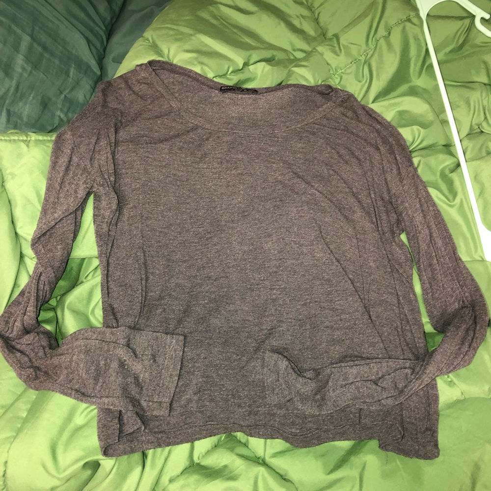 grey brandy melville long sleeve